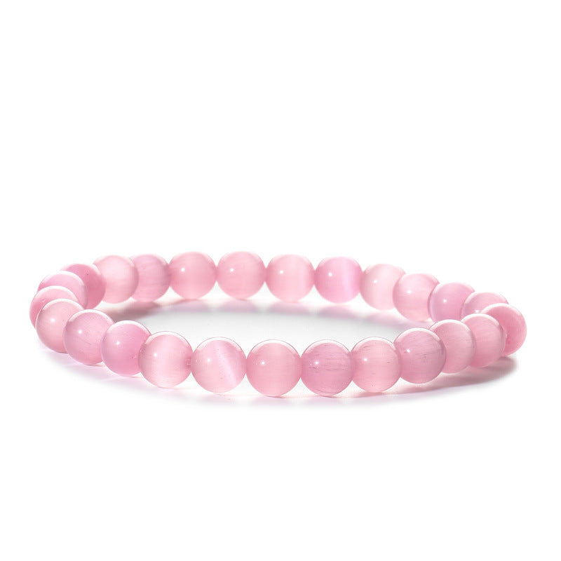 Pulseras de piedra volcánica de malaquita de 8 mm de colores al por mayor